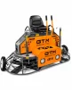 Затирочная машина бензиновая двухроторная GTM GRT36, дв. Honda GX690 23 л.с., лопасти в комплекте, ширина обработки 1960 мм - 3
