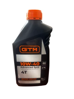 Смазка GTM Advanced Synt 10W-40 для 4-х тактных двигателей