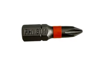 Біти GTM PH1 25 мм, сталь S2, 2 шт
