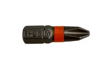 Біти GTM PH2, 25 мм, зі сталі S2, 2 од.