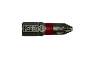 Біти GTM PZ2, 25 мм, зі сталі S2, 20 шт