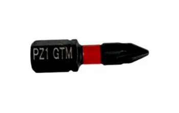 Біта ударна GTM PZ1, 25 мм, зі сталі S2, 20 шт