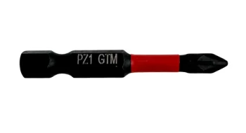 Біта ударна GTM PZ1, 50 мм, зі сталі S2, 2 шт