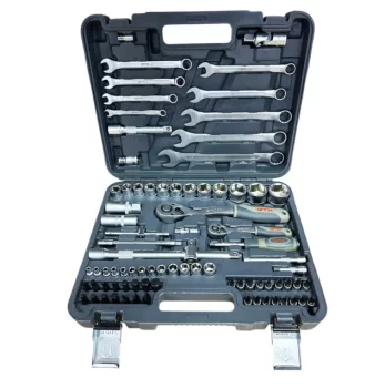 Набір інструментів 82 од. GTM GTS-082 1/4"-1/2" (GTS-082), 6-32мм, пластик. кейс