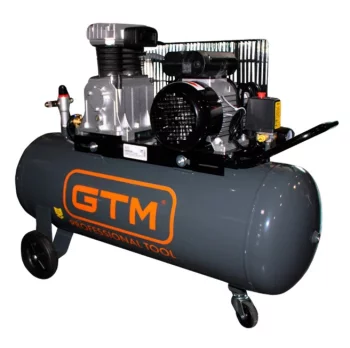 Компресор GTM KCH2070B-100L, 400/300л/хв, ресивер 100л, 10бар, 220В, 2,2кВт