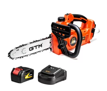 Акумуляторна ланцюгова пила GTM CS18/250BL, 18В, шина 10"/25см, + АКБ і ЗП (CS18/250BL_KIT)