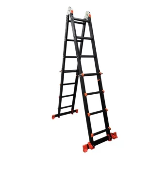 Драбина-трансформер телескопічна GTM KMP404D 4*4, 4 м, алюмінієва
