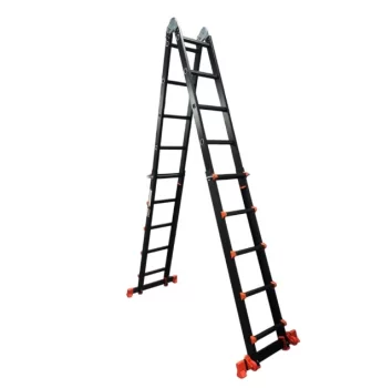 Драбина-трансформер телескопічна GTM KMP405D 4*5, 5.15 м, алюмінієва