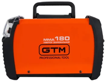 Інвертор зварювальний GTM MMA-180DS LCD, 180А, 1,6-4,0мм, 220В дисплей