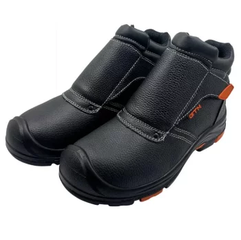 Робочі черевики зварника GTM SM-072 Comfort (S3 HRO SRC), розмір 45, мет. носок, каучукова підошва