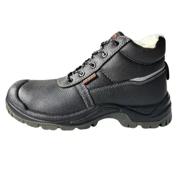 Зимові робочі черевики GTM SM-071W Comfort S3 SRC, р.45, утеплені, з композ.носком на шнурках