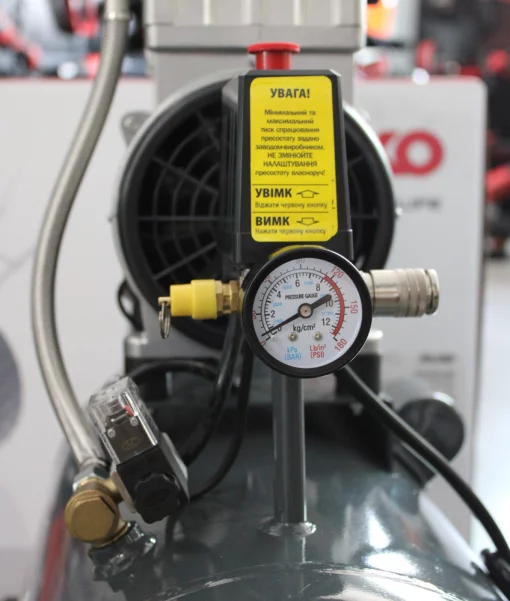 Компрессор GTM KCW1500-50L, 210л/мин, 8 бар, 2 цилиндра