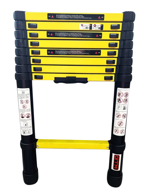 Драбина телескопічна GTM KME1026Y/881026, 2,6м, алюмінієва