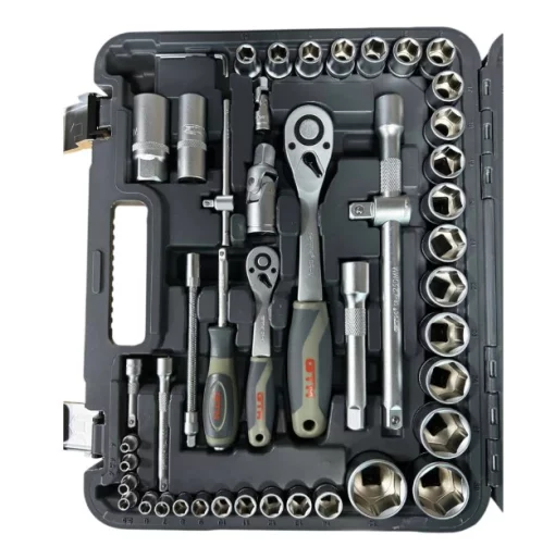 Набір інструментів 94 од. GTM GTS-094 1/4"-1/2" (GTS-094), 6-32мм, пластик. кейс