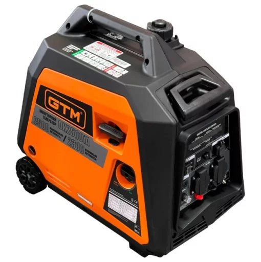 Генератор инверторный GTM DK2500iA, 2.3 кВт, 220В, руч.старт, до 6 часов работы