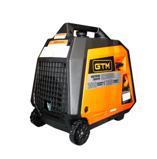 Генератор инверторный GTM DK2500iA, 2.3 кВт, 220В, руч.старт, до 6 часов работы