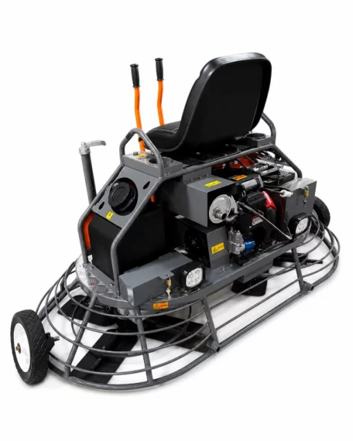 Затирочная машина бензиновая двухроторная GTM GRT36, дв. Honda GX690 23 л.с., лопасти в комплекте, ширина обработки 1960 мм