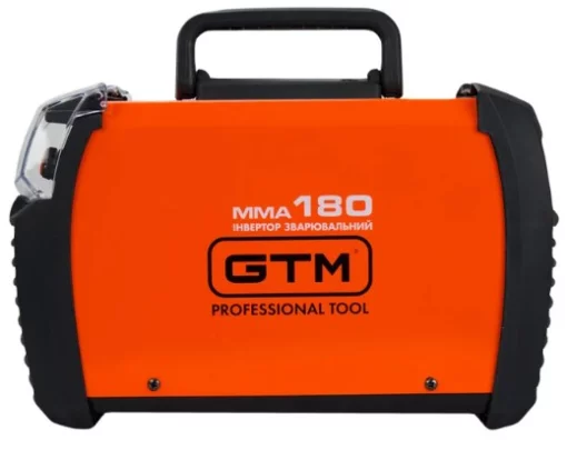 Інвертор зварювальний GTM MMA-180DS, LED, електрод 1,6-5мм