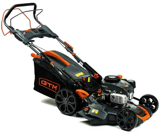 Газонокосилка бензиновая GTM LM53E-SP-V, ширина скашивания 51см, самоходная с вариатором, электростартер