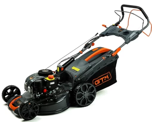 Газонокосилка бензиновая GTM LM53E-SP-V, ширина скашивания 51см, самоходная с вариатором, электростартер