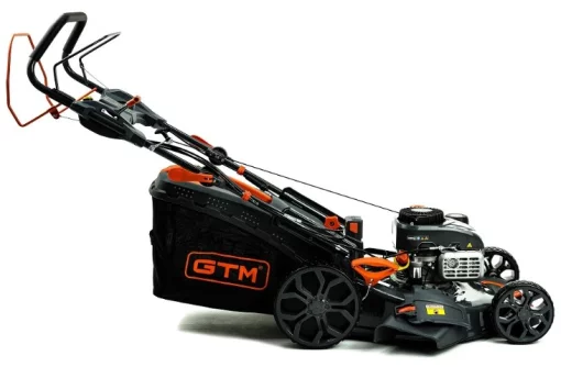 Газонокосилка бензиновая GTM LM53E-SP-V, ширина скашивания 51см, самоходная с вариатором, электростартер