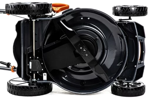 Газонокосилка бензиновая GTM LM53E-SP-V, ширина скашивания 51см, самоходная с вариатором, электростартер
